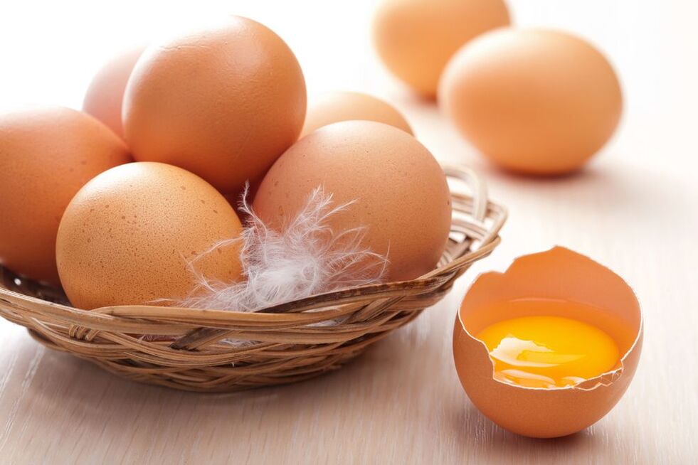 Eggs to increase potency