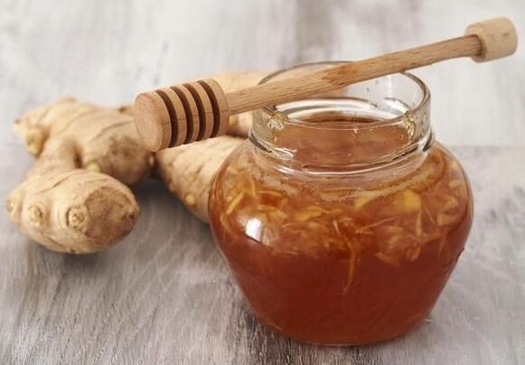 Honey plus ginger to increase potency